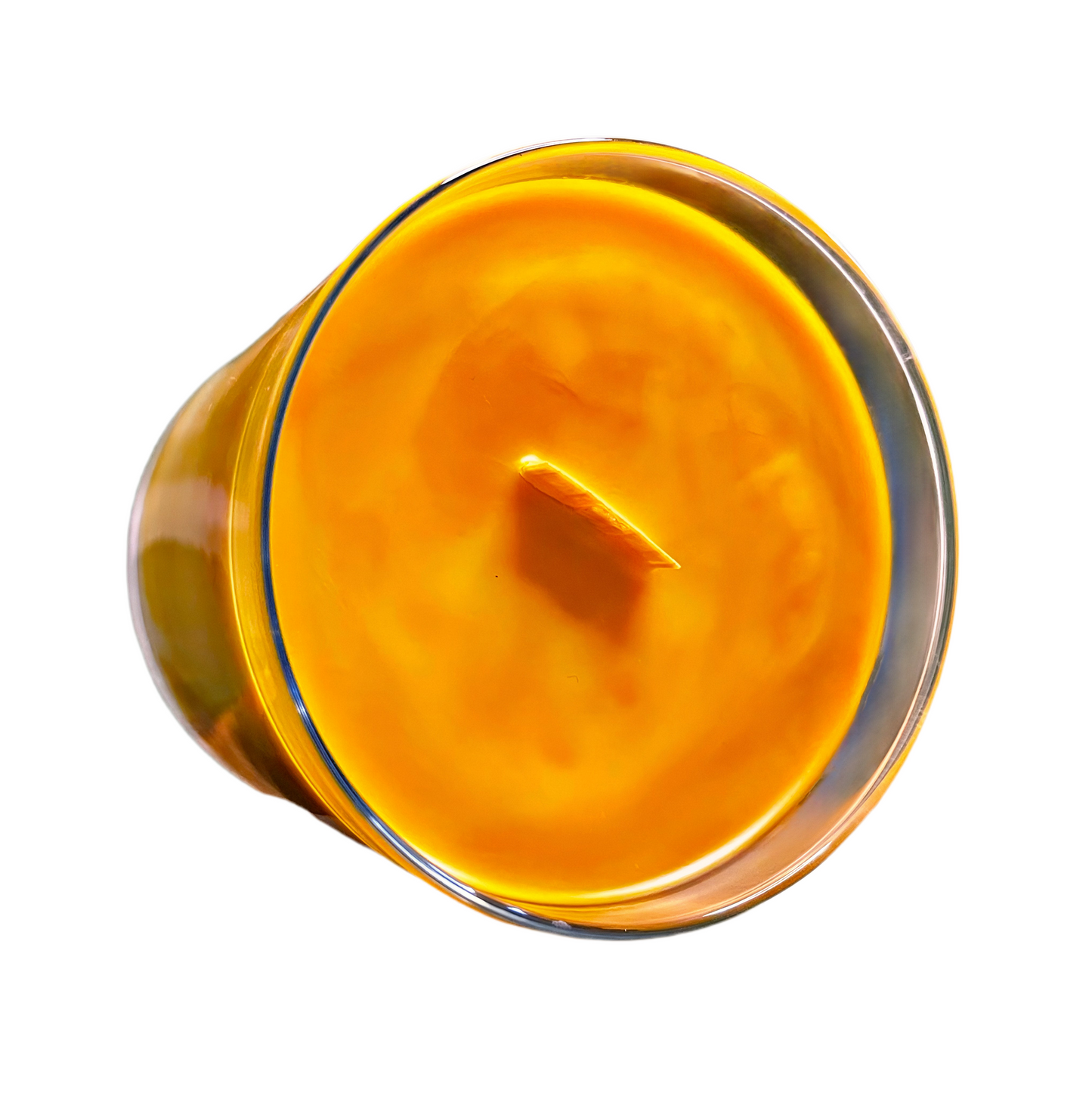 Pina Colada Marbled Candle Premium Wax Wooden Wick 9 oz Jar