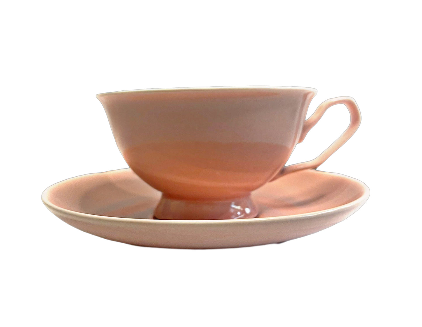 Pink Tea Coffee Cup Candle