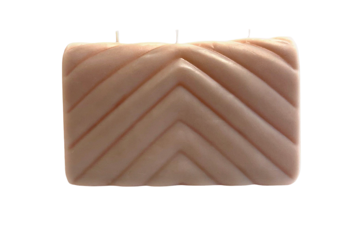 Pink Designer Purse Pillar Candle